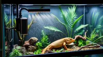 Perfekte Beregnungsanlage für Reptilienterrarien
