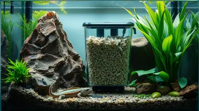 Terrariumfilter richtig säubern