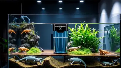 Terrariumfilter richtig reinigen