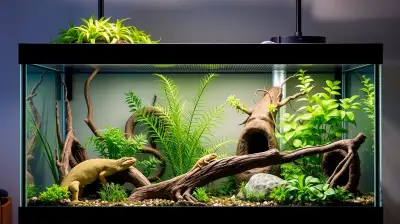 Geruchsbeseitigung im Reptilienterrarium