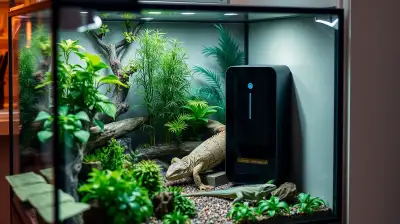 Reptilienterrarium Geruchsbekämpfung