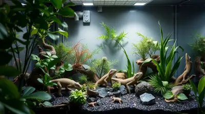 Terrarium-Gerüche effektiv beseitigen