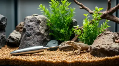 Bodengrund Wechsel im Terrarium