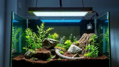 Schimmelentfernung im Terrarium