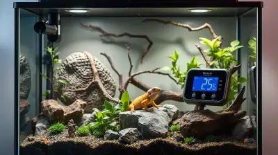 Reptilien Gesundheitscheck im Terrarium