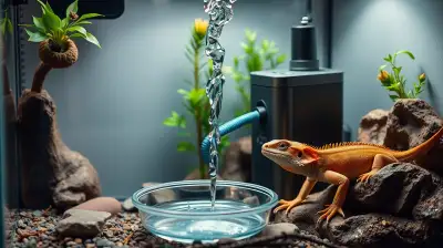 Trinkwassertyp für Reptilien auswählen