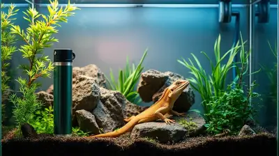Terrariumscheiben streifenfrei putzen