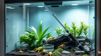 Terrariumscheiben putzen ohne Kratzer