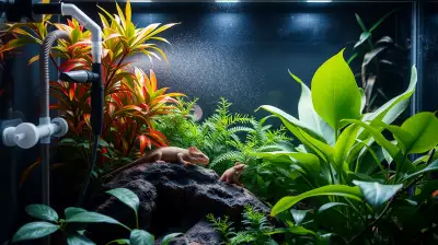 Terrariumspflanzen richtig gießen