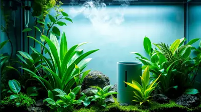 Reptilien Wasserpflanzen im Terrarium