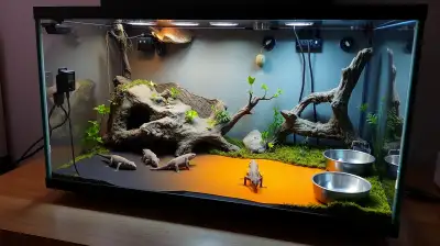 Aufzuchtboxen für junge Geckos