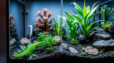 Automatische Wasserversorgung für Terrarium