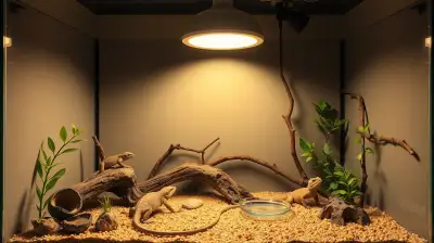 Professionelle Terrarium Desinfektion