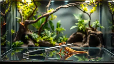 Terrarien Scheibenreinigung für Reptilienbeobachter