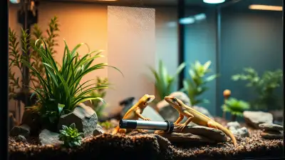 Terrariumscheiben streifenfrei reinigen