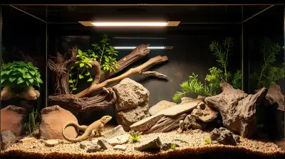 Die optimale Terrarien Größe berechnen