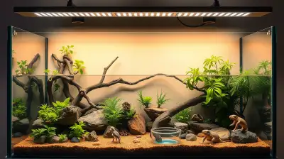 Optimale LED-Beleuchtung für Reptilienterrarien
