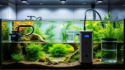 Automatische Wasserwechselsysteme für Reptilienterrarien