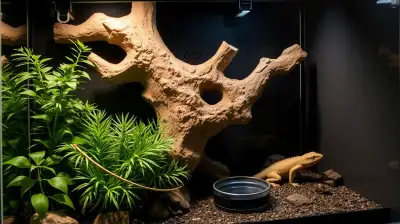 Kork-Kletter-Äste für Reptilien