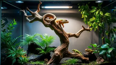 Die perfekten Kletter-Äste für arboricole Reptilien
