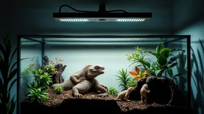 LED Reptilienbeleuchtung im Terrarium