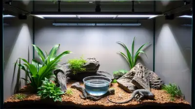 Die optimale Terrarium-Größe für Reptilien