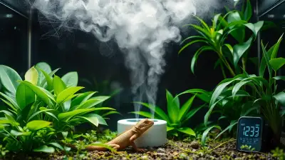 Terrarium Luftfeuchtigkeit regulieren