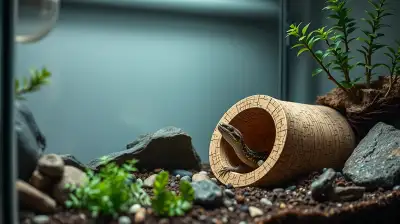 Natürliche Verstecke im Terrarium gestalten
