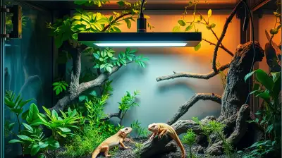 Optimale Terrarium-Platzierung im Jahresverlauf