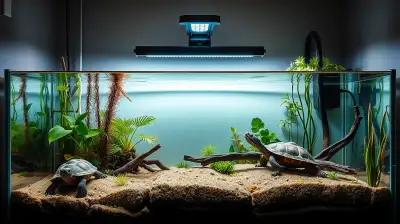 Wasserschildkröten im Terrarium