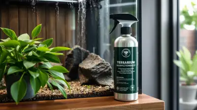 Terrarium desinfizieren: So schützt du deine Reptilien