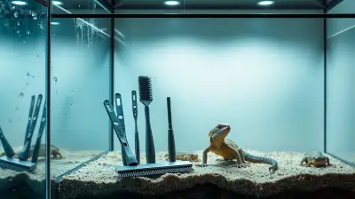 Reptilienkot richtig entfernen