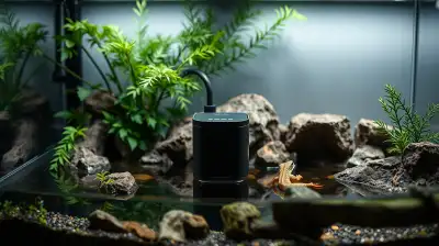 Wasserfiltration im Terrarium