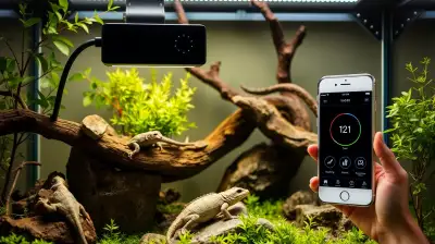 Timer-App-Steuerung für Terrarium-Beleuchtung