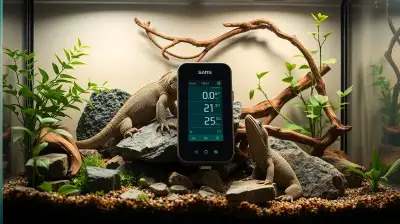 Drahtlose Thermometer für Terrarien