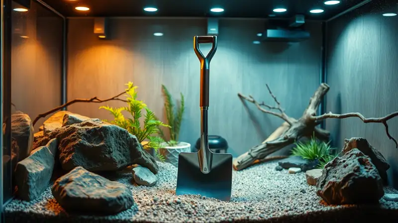 Bodengrund wechseln im Terrarium