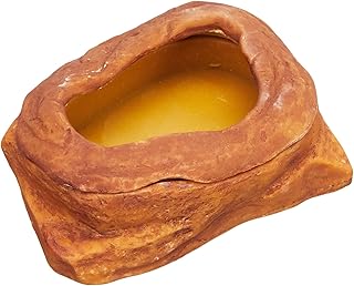 Exo Terra Worm Dish, Wurmfütterungsschale, mit Randring, speziell für die Fütterung von Würme…