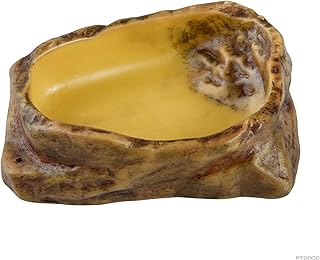 Exo Terra Water Dish, Wasserschale, Wassernapf, im Felsdekor, fuer Terrarien, mittel, M (1er Pack)