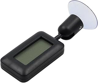 Reptilien-Thermometer, digitales Feuchtigkeitsmessgerät, verstellbar um 180 Grad + 360-Grad-Dreh…