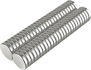 Magnetpro 50 Stück Magnete 5x1mm Mini Magnete für Präsentation, Magnettafeln