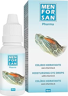 MENFORSAN Augentropfen für Schildkröten mit Vitamin A, Reinigt die entzündeten Augen von Schil…