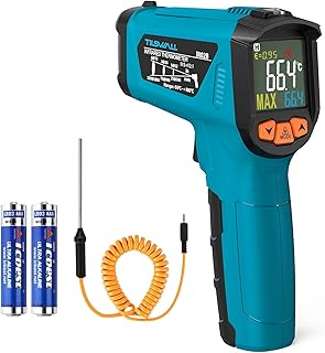 Infrarot Thermometer(nicht für Menschen) -50°C bis 800°C Tilswall IR Digital Laser Temperaturm…