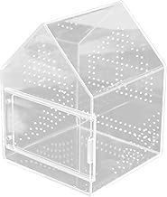 KESOTO Reptilien-Terrarium, Reptilien-Wachstum-Mini-Terrarium, Acryl-Faunarium mit Belüftungsöf…