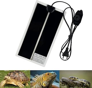 Reptil Heizmatten, 28x15CM Nicht-klebendes Terrarium Heizkissen für Reptilien Schildkröten Schl…