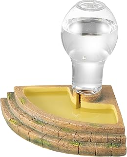 Navaris Reptilien Wasserspender – Großes Volumen 400 ml – Terrarium Deko – Für Schildkröten, E…