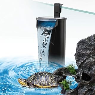 SENZEAL Schildkröte Niedriger Wasserstand Wasserfallfilter Pumpe Aquarium Interner Filter 5W 220…