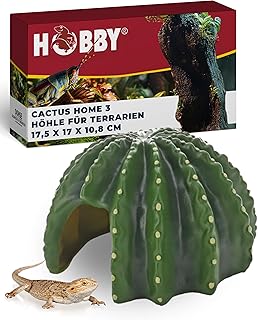 Hobby Terraristik Cactus Home 3 I Dekorative Versteckhöhle und Nagerhöhle I 17,5 × 17 × 10,8 …