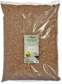 Eggersmann volaris Mehlwürmer getrocknet 5kg – Wildvogelfutter proteinreich & natürlich – G…