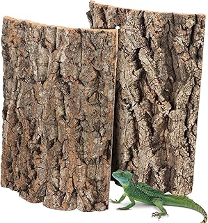 2 Stk Korkrinde Rückwand Für Terrarium Rückwand Zierkork Natürliche Baumrindenoptik Ideale Kl…