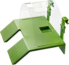 Schildkröten-Rampen-Set, Doppelleiter-Kletterplattform, Zugangsstufensystem zum Ruhen von Reptil…